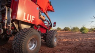 The LUF Mobil from Austrian company LUF GmbH in action in Australia