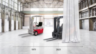Evolution of Linde Material Handling’s electric forklift truck