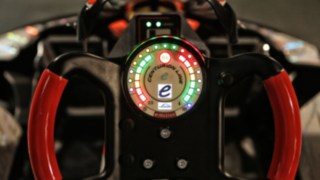Cockpit des E-DRENALINE E-Kart von eMotion und CRG Cockpit des E-DRENALINE E-Kart von eMotion und CRG